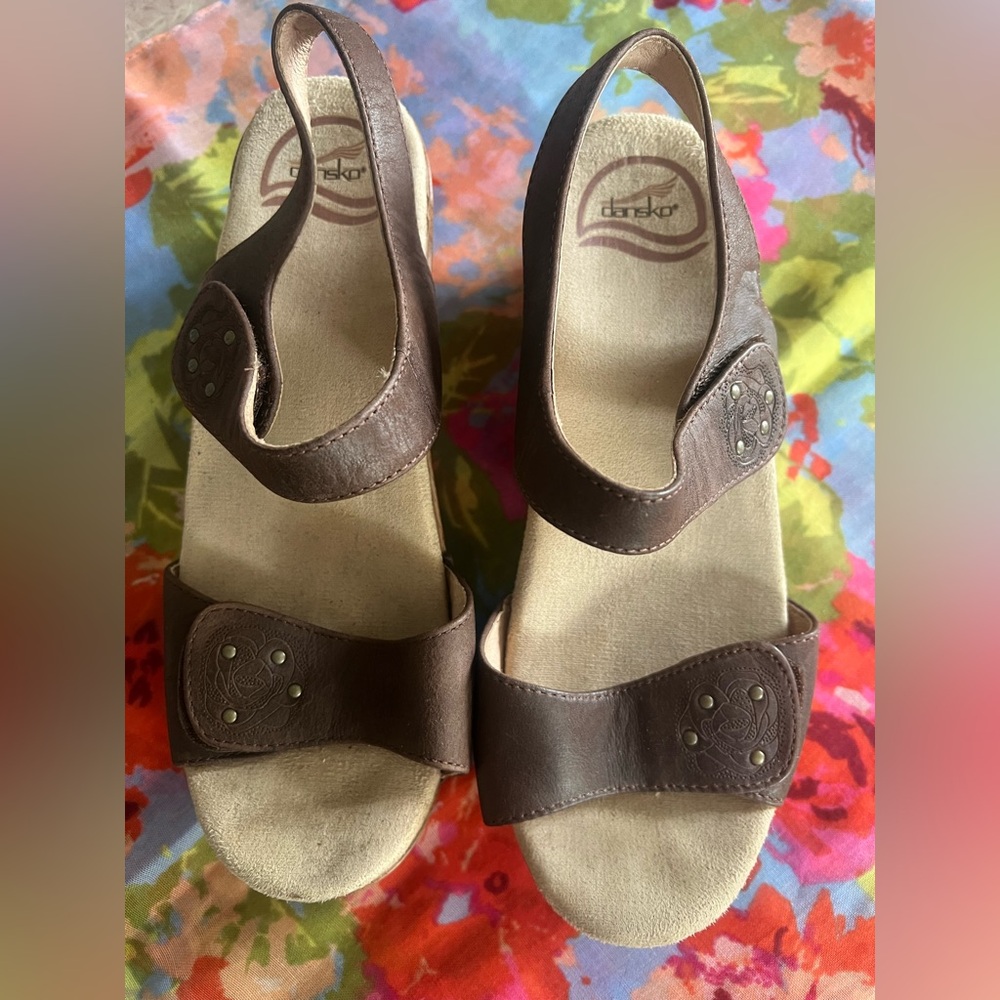 Dansko Sonnet Leather Sandals 38